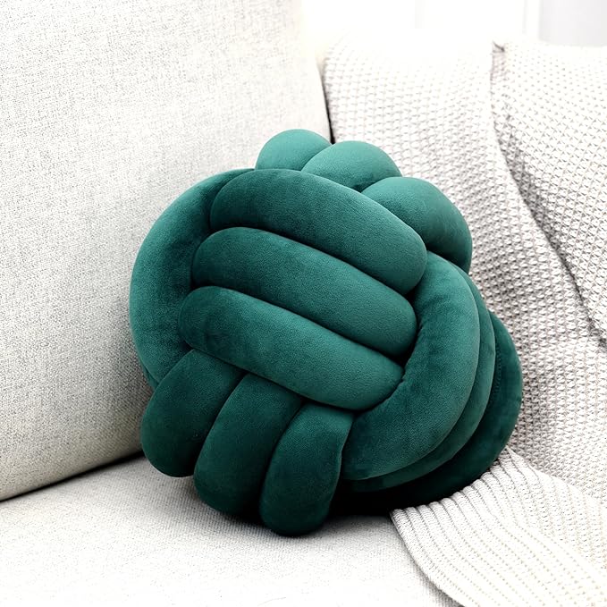 Knotted Ball Throw Pillow