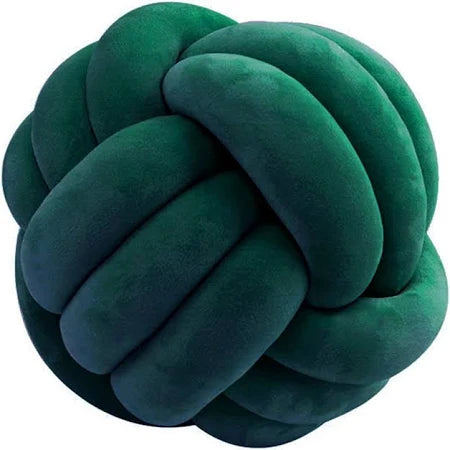 Knotted Ball Throw Pillow