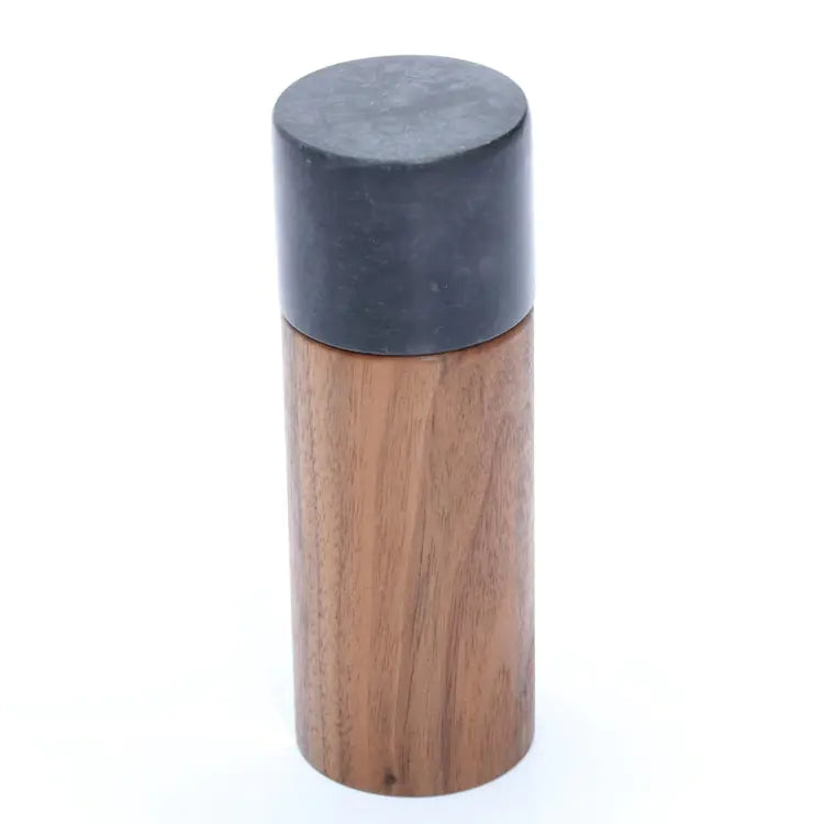 Wooden Marble Spice Grinder Mills