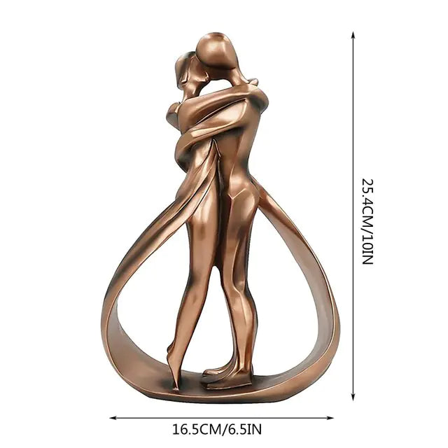 'Warm Embrace' Resin Sculpture