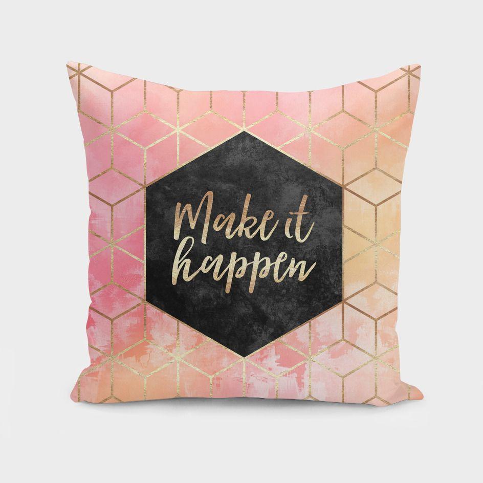 Make It Happen Cushion/Pillow