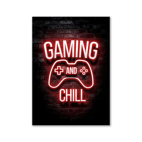 Gamer Quotes Art Poster